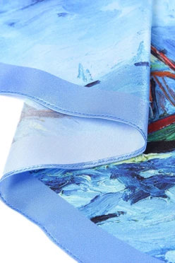 Косынка Шарлотта 60х60х90 см, с полной запечаткой "Parus"#1