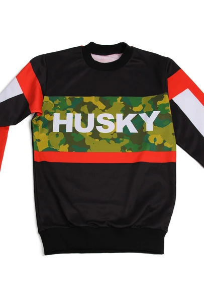 Свитшот Гарри унисекс из адидаса с полной запечаткой "Husky"#1