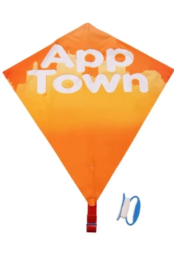 Воздушный змей Клоун с полной запечаткой#2