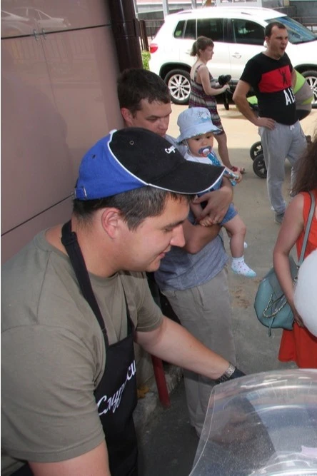 Фартук Латте с полной запечаткой из габардина "Smoothissimo"#5