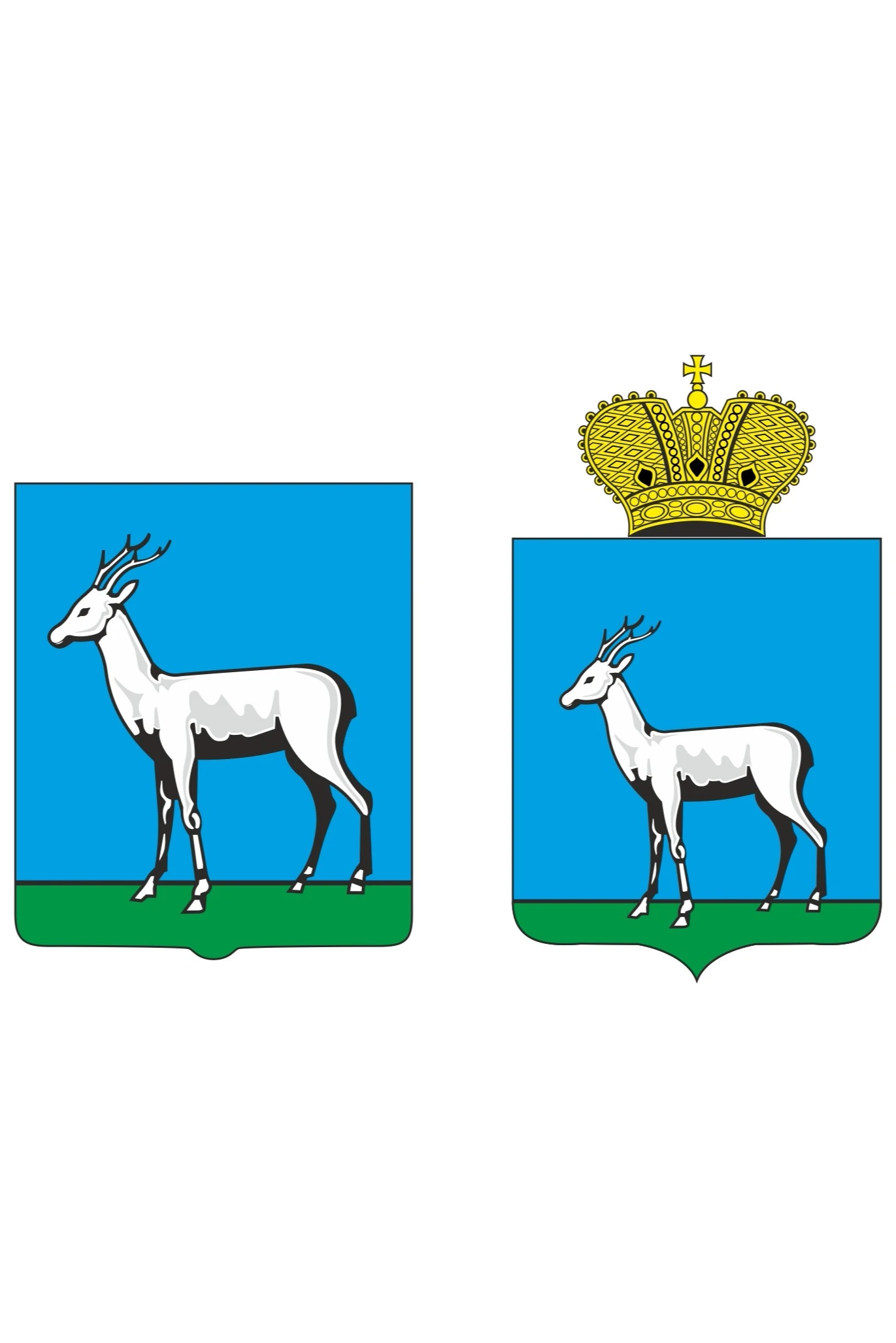 Герб Самары 35х43 см, печатный#1 Герб Самары 35х43 см, печатный#1