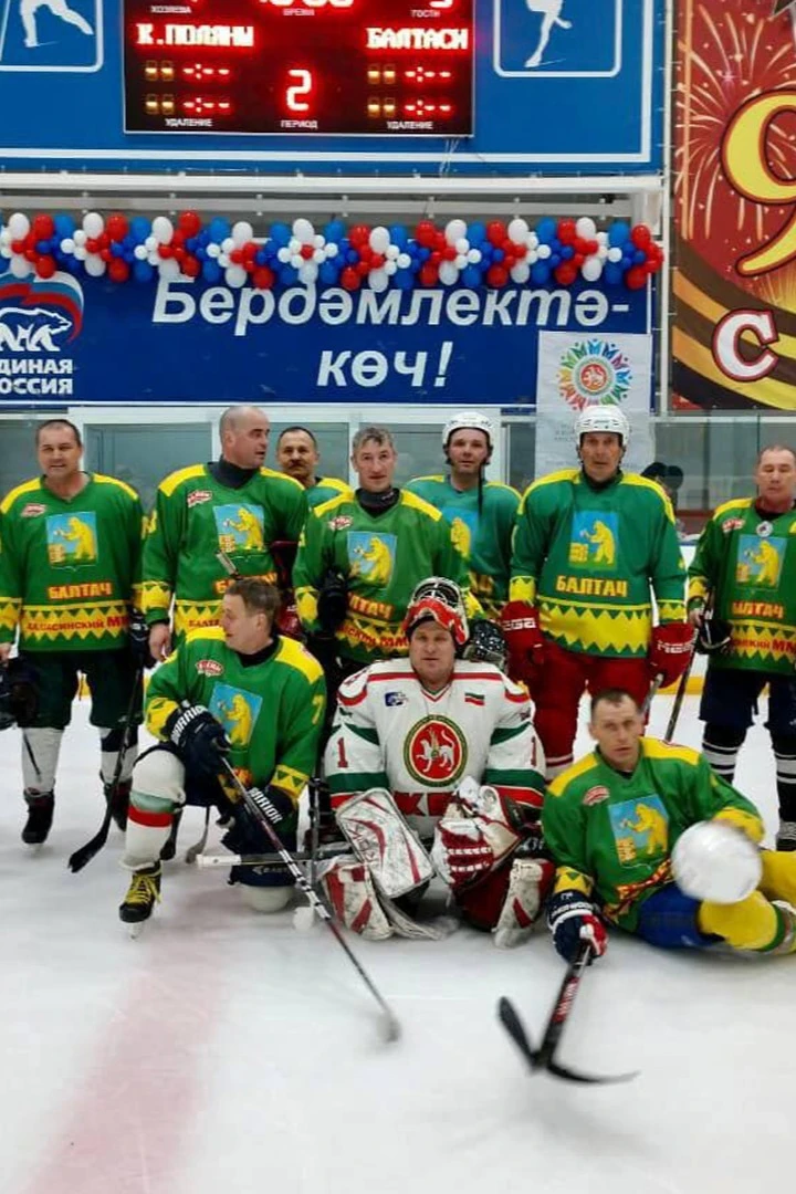 Свитер хоккейный игровой взрослый с полной запечаткой "Baltasinsky MMK"#5