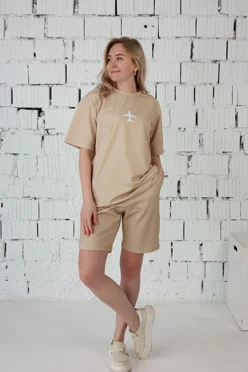 Купить спортивный костюм Спрайт унисекс из футера хб с полной запечаткой "Fly"