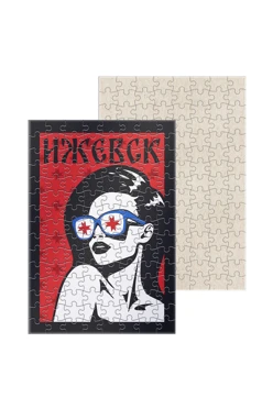 Купить пазл картонный А4 с принтом "Izhevsk art" Купить пазл картонный А4 с принтом "Izhevsk art"