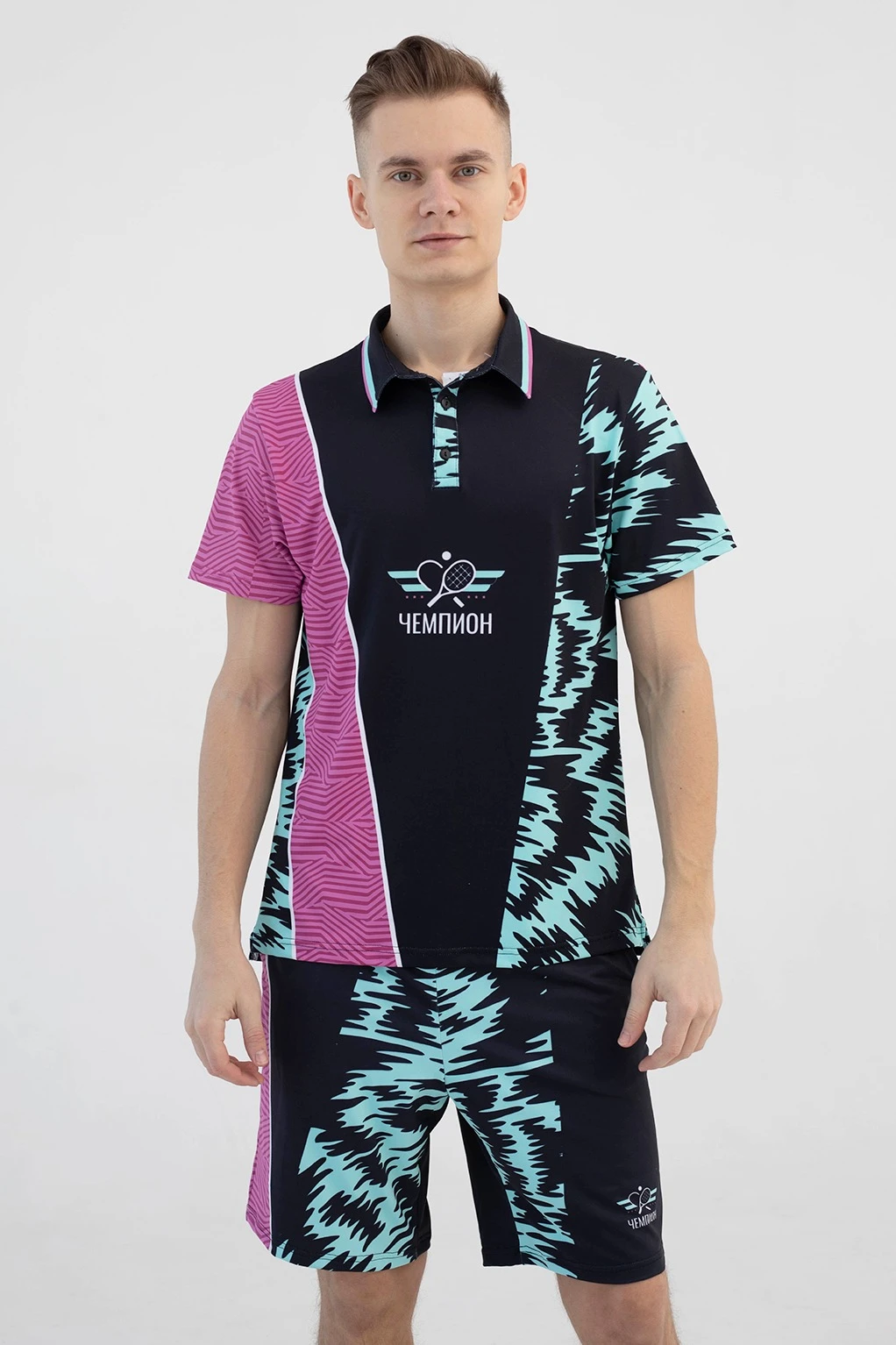 Шорты Карен мужские с полной запечаткой "Champion"#2