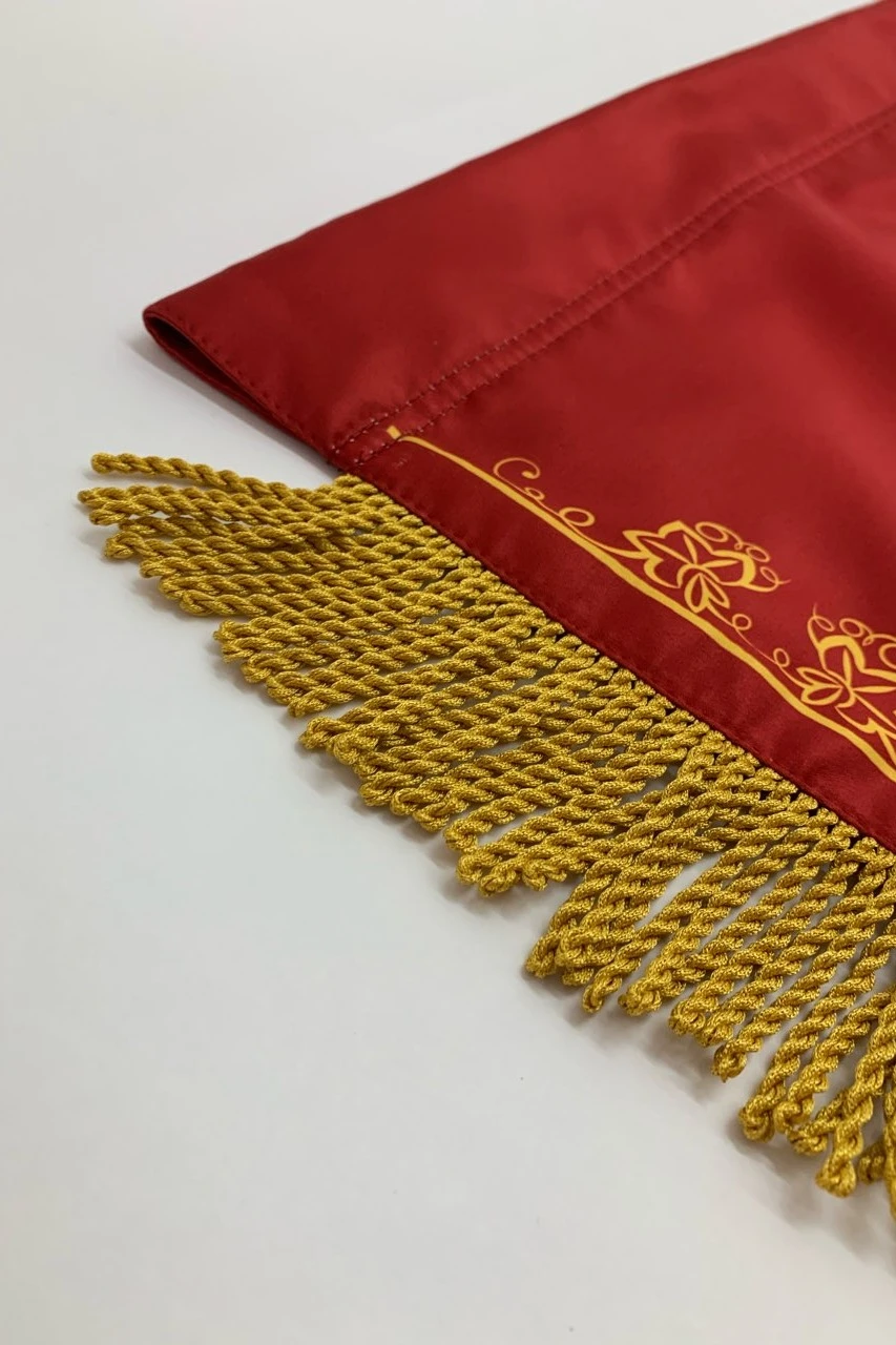 Хоругвь печатная 50х110 см (с тремя лентами)#4