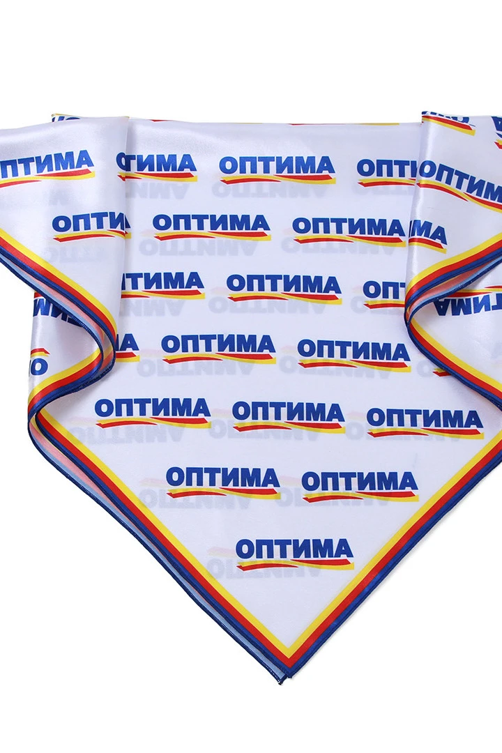 Платок Шанель 60х60 см, с полной запечаткой "OPTIMA"#4