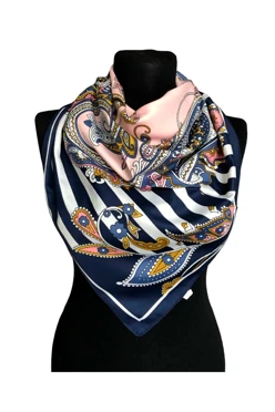 Купить косынку Шарлотта 80х80х120 см, с полной запечаткой "Deep Sea"