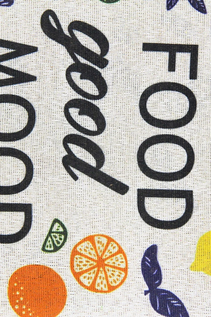 Купить сумку Эко Колор из двунитки 25х35 см "Good food"