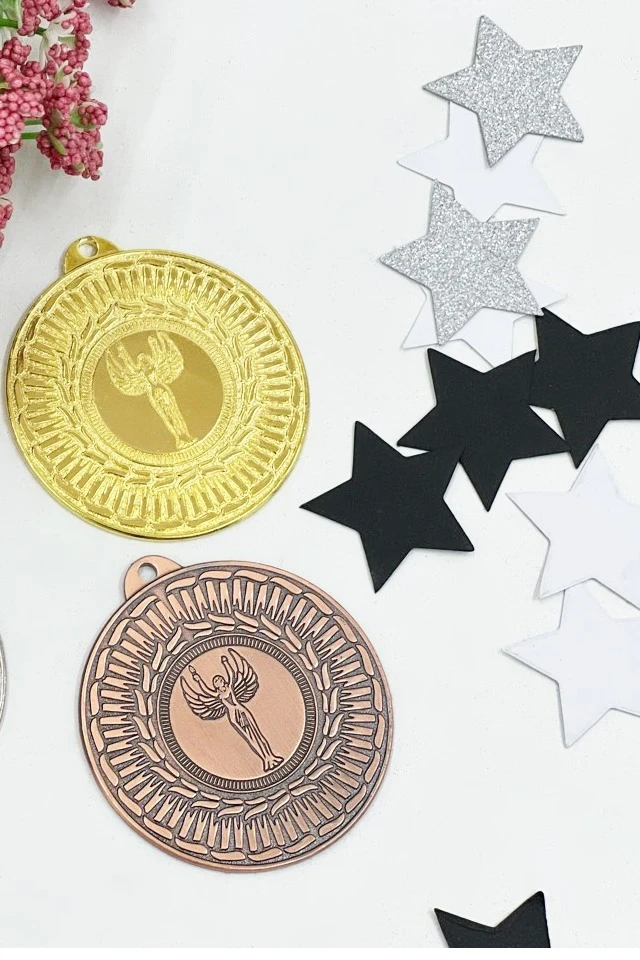 Медаль металлическая ИК5001 50мм#4