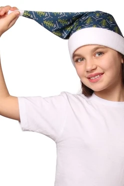 Колпак Новогодний с принтом "Winter"#1