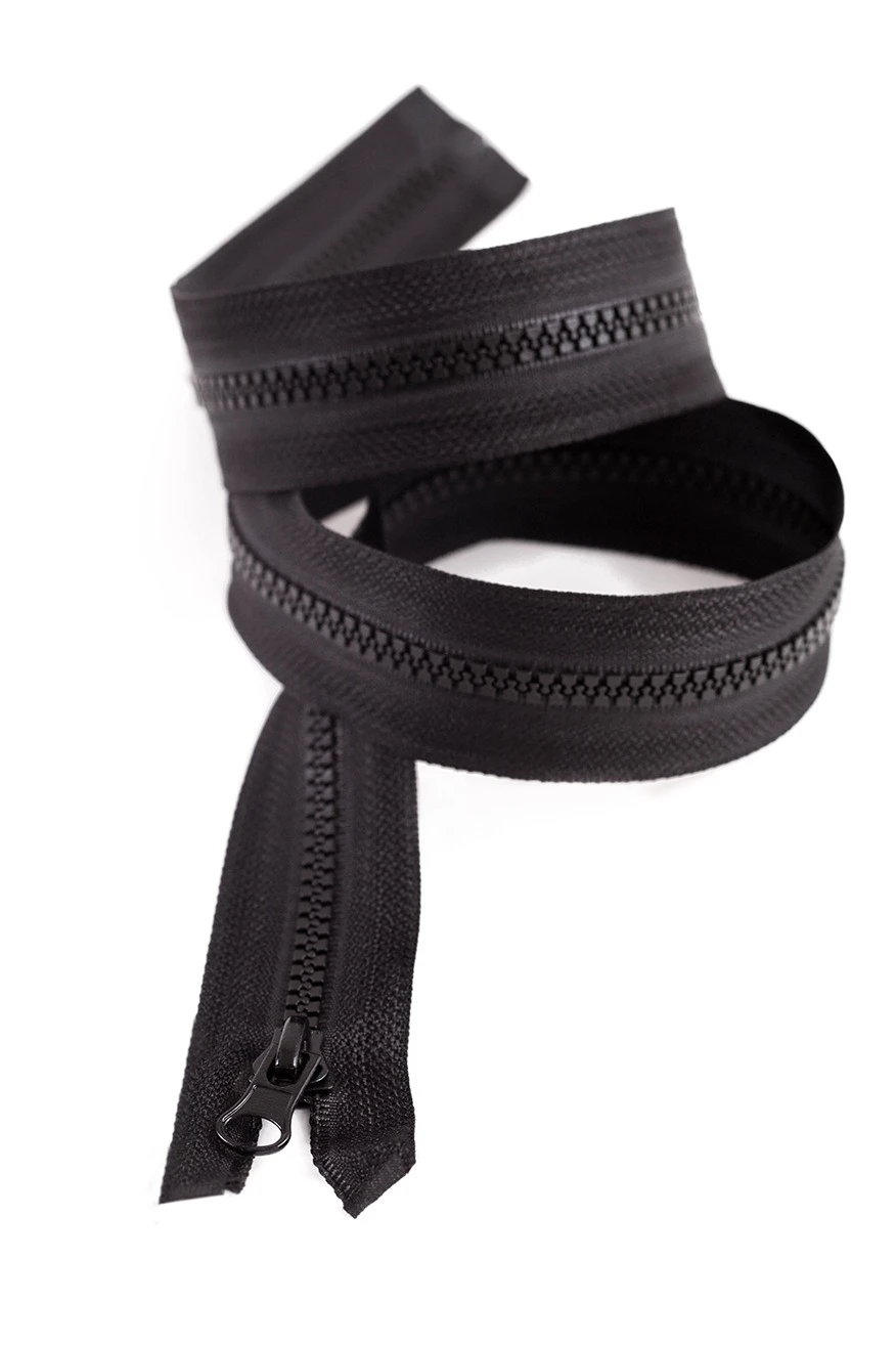 Молния тракторная разъемная 80 см, тип 5, черная#3