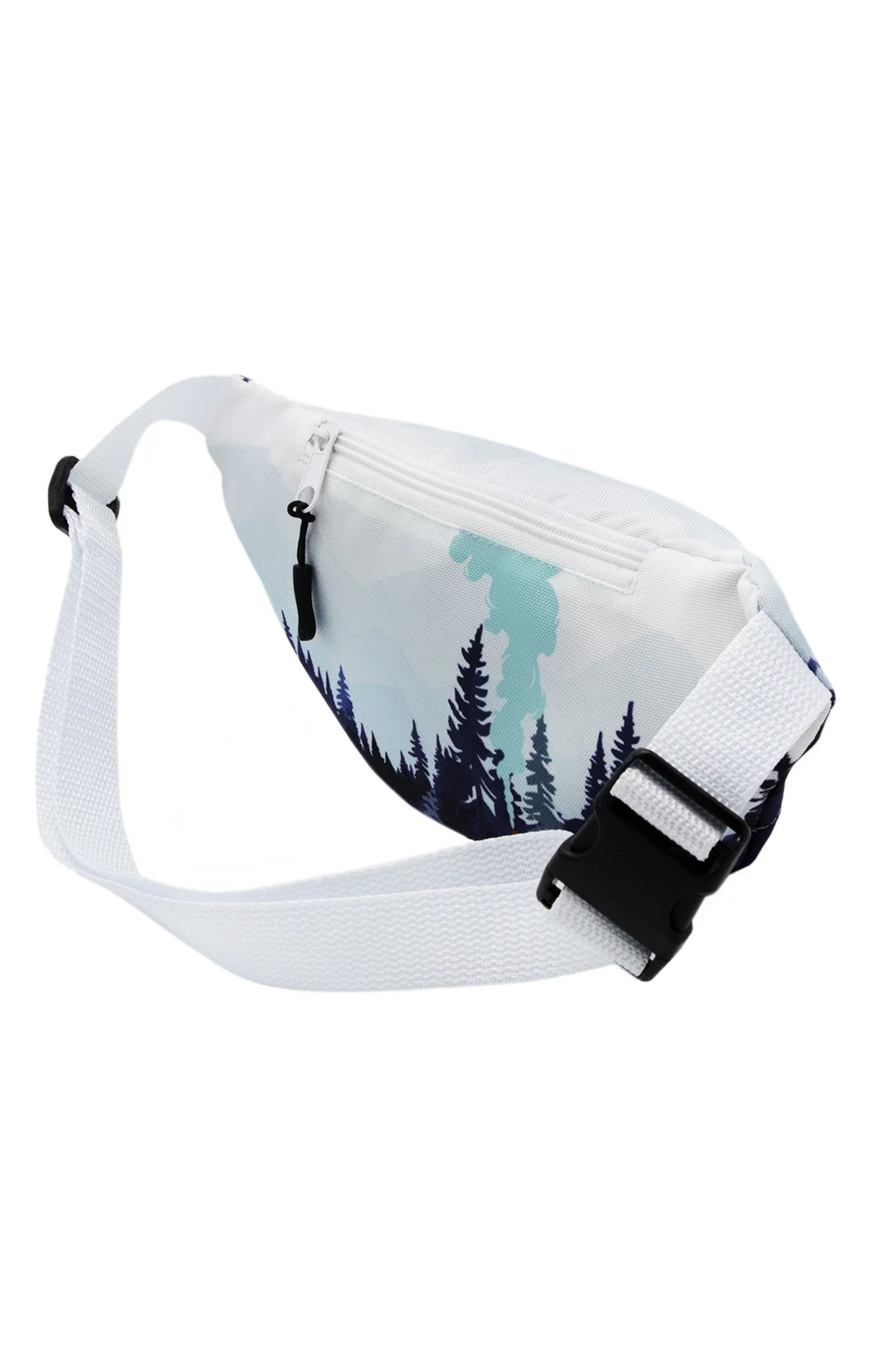 Сумка Нокс поясная 30х15 см, с полной запечаткой "Taiga"#1