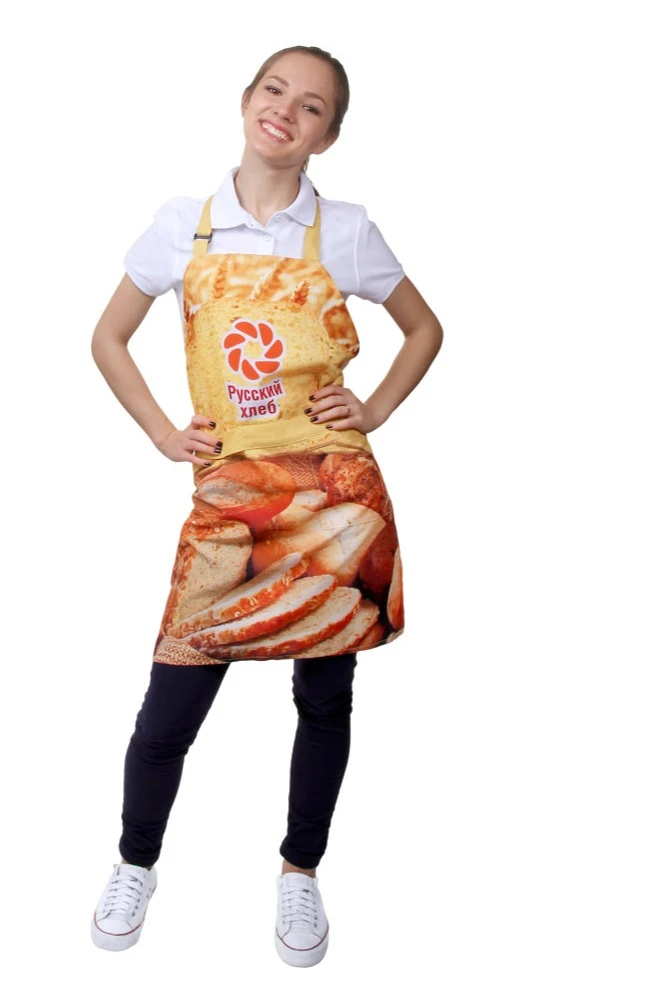 Фартук Свифт с петлей для полотенца, с полной запечаткой#3