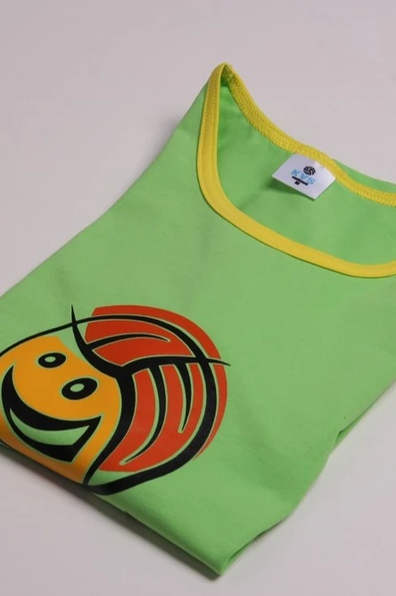 Купить футболку Атлетик детскую салатовую