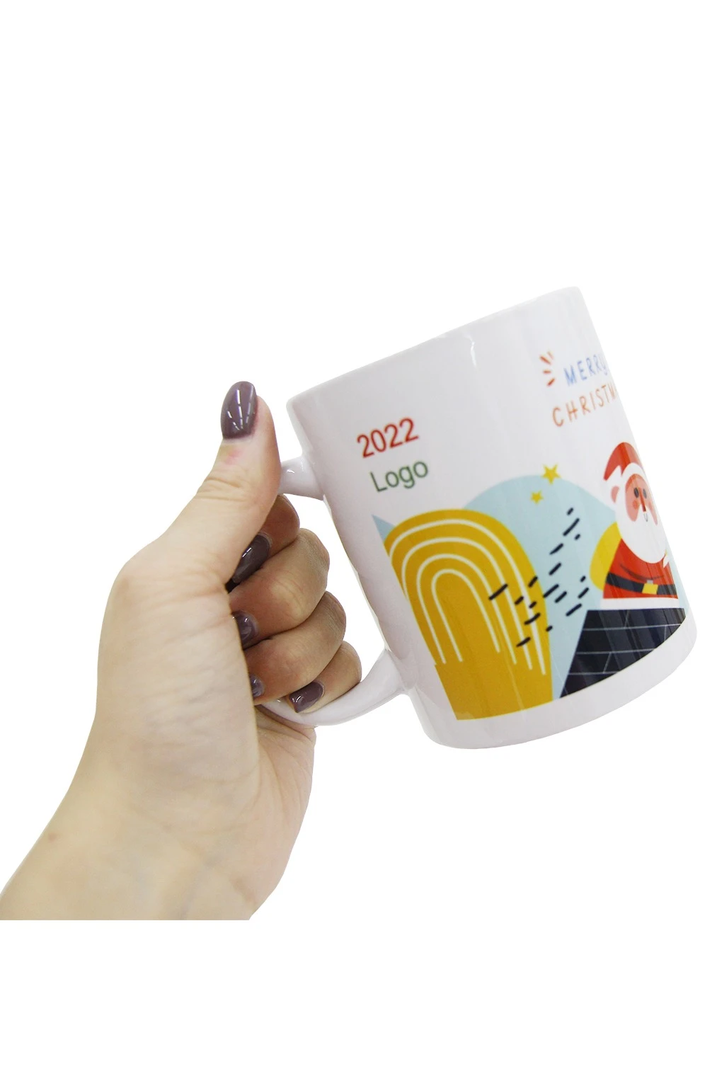 Кружка с печатью "Merry Christmas"#2
