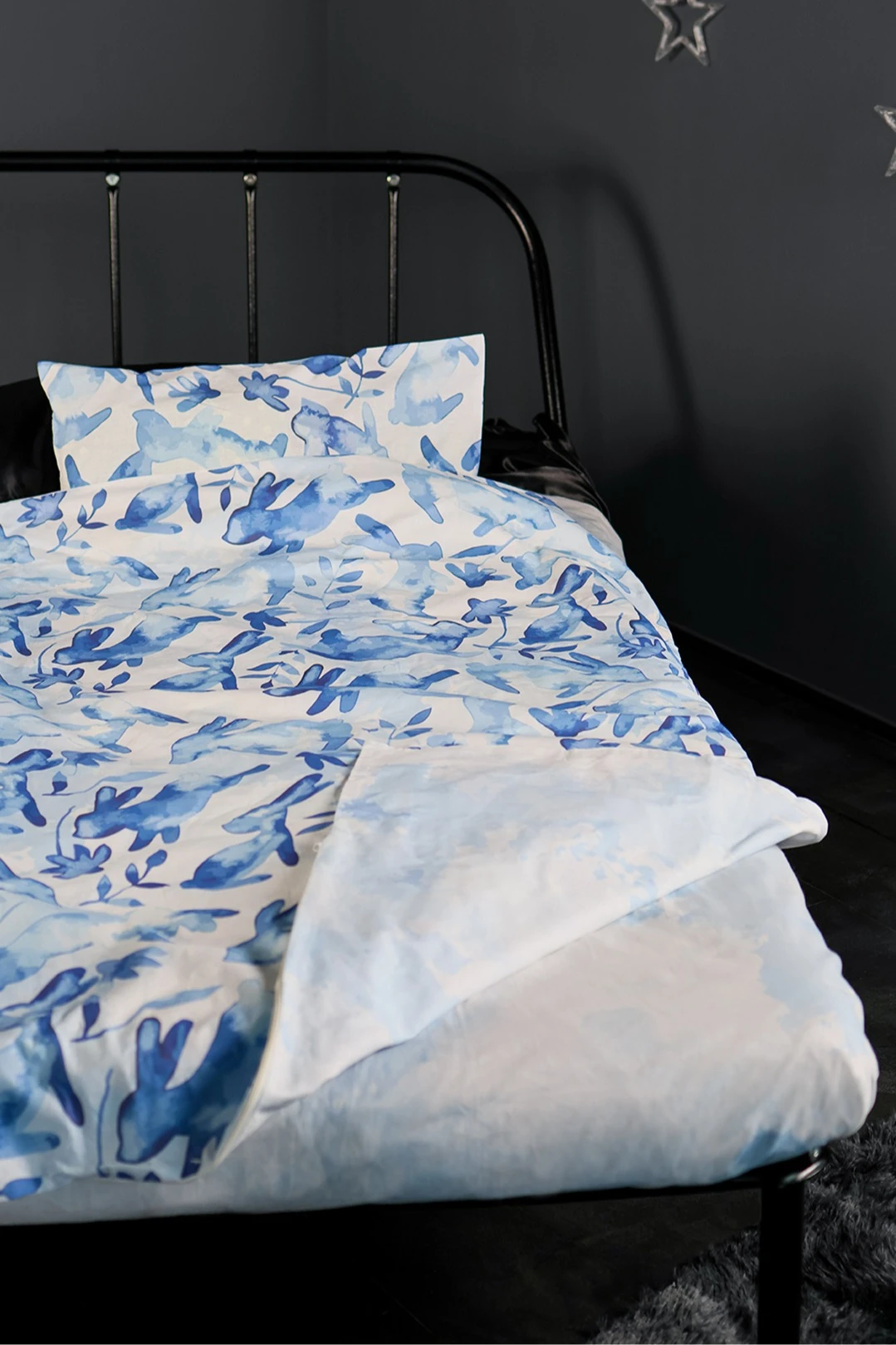 Купить постельное бельё детское 120х180 см "Blue nature"