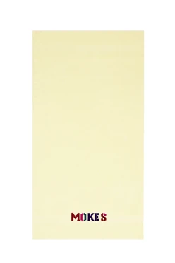 Купить полотенце махровое 70х140 см с вышивкой (Ituma), светло-кремовое