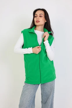 Купить жилет Браво флисовый зеленый