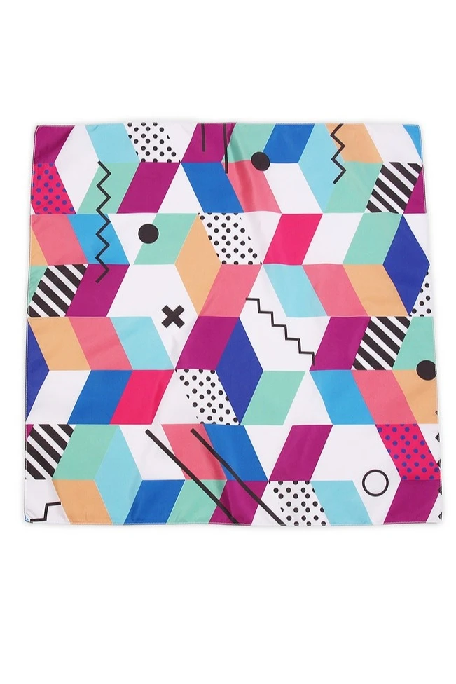 Купить Платок Шанель 60х60 см "Абстракция"