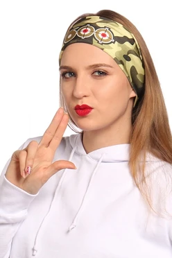 Повязка п/э с полной запечаткой взрослая