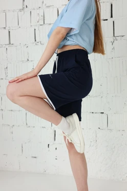 Шорты Флорис унисекс однотонные#2