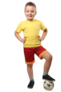 Шорты Реал детские с полной запечаткой#1