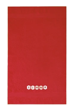 Купить полотенце махровое 50х90 см с вышивкой (Ituma), красное