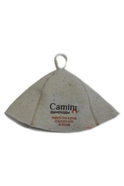 Купить шапку Банщик, однотонную "Camini"