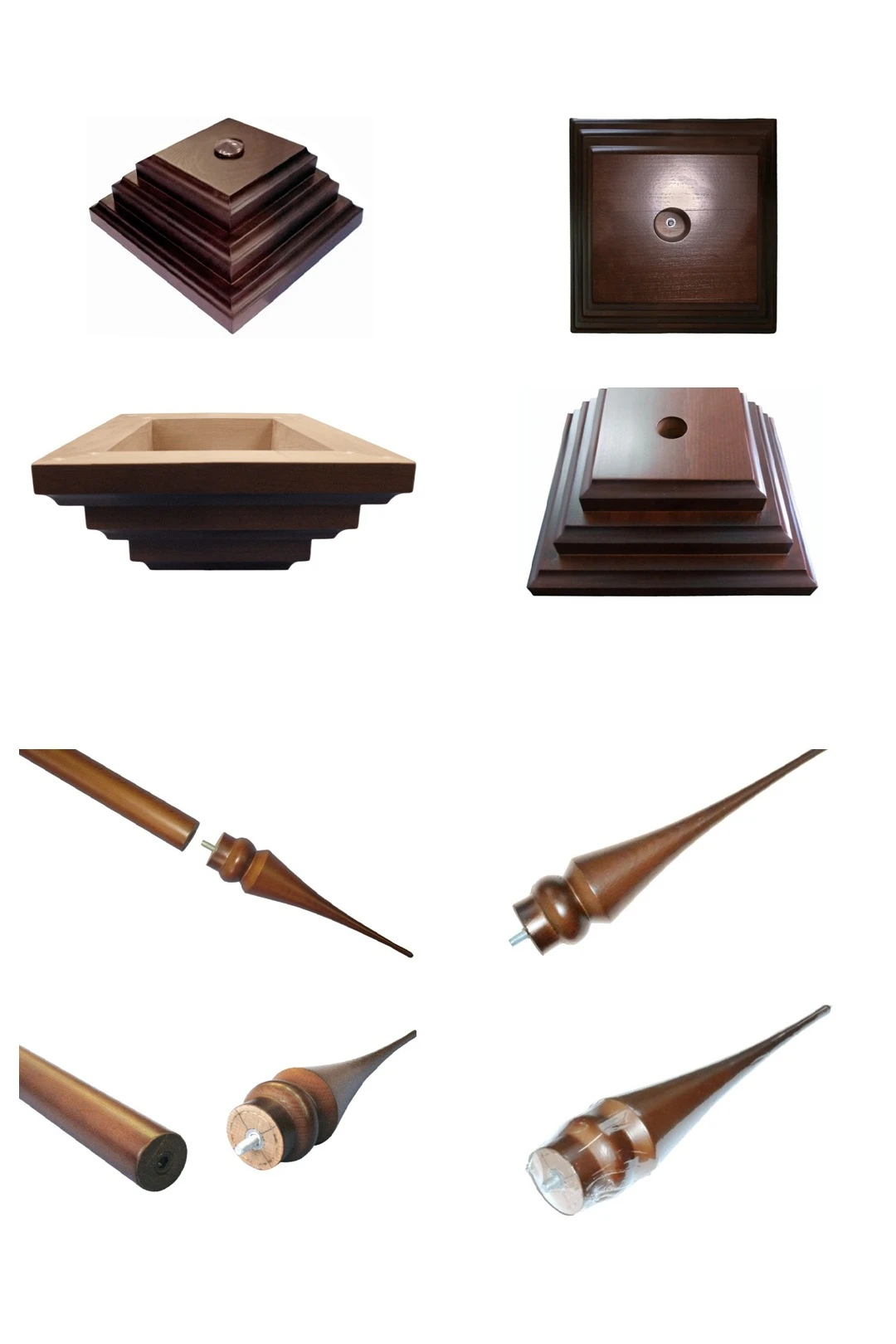 Подставка деревянная с основанием Пирамида (бук) 1 шток 2,5 м#3 Подставка деревянная с основанием Пирамида (бук) 1 шток 2,5 м#3