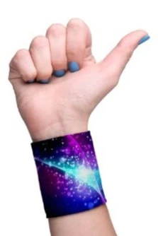 Купить напульсник полиэстеровый "Space" 8х8 см