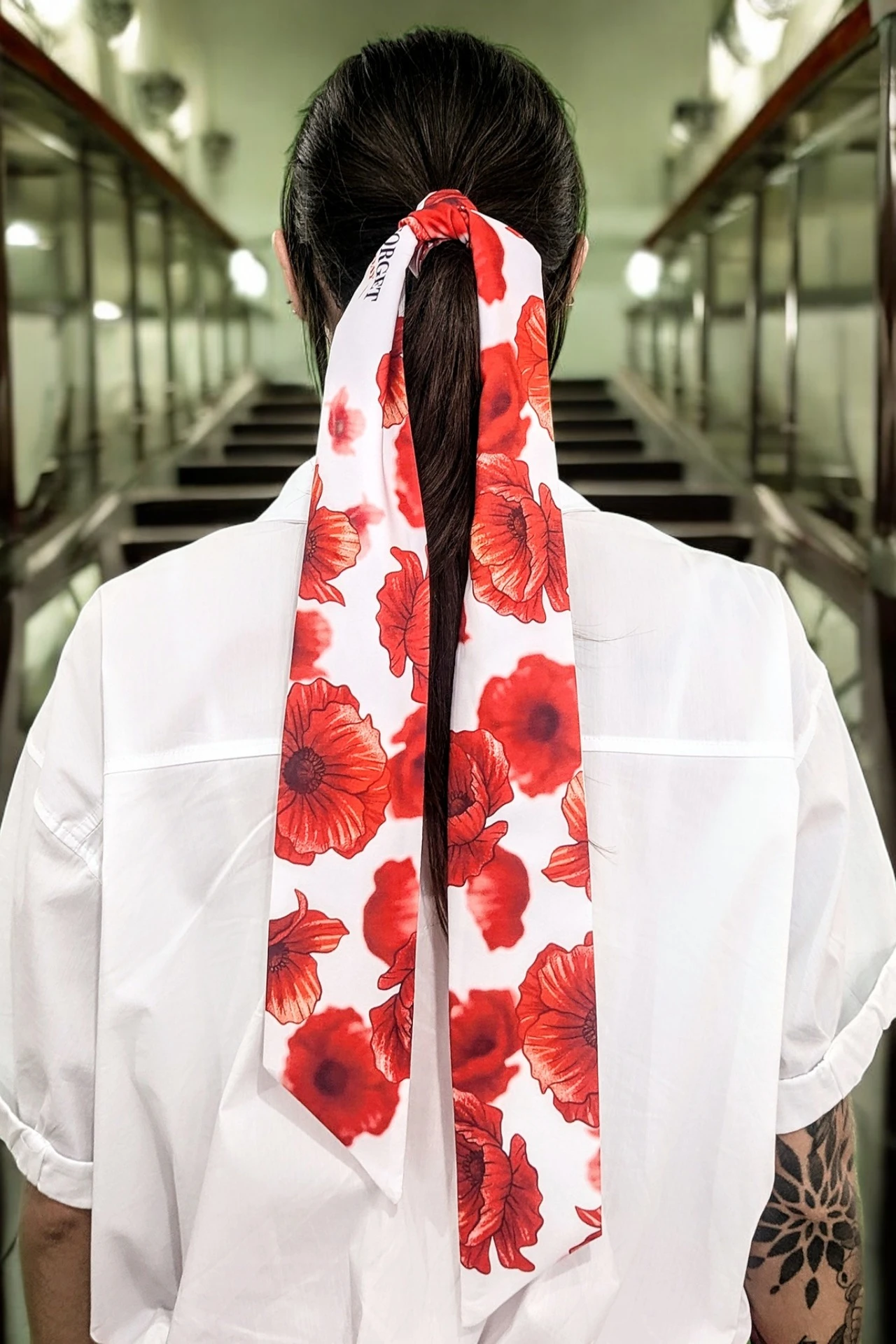 Шарф Твилли двухслойный взрослый 5х90 см, с полной запечаткой _COPY_3