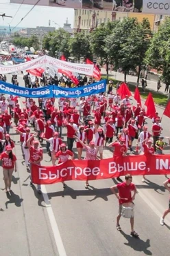 Купить транспарант 100х800 см шелк на завязках