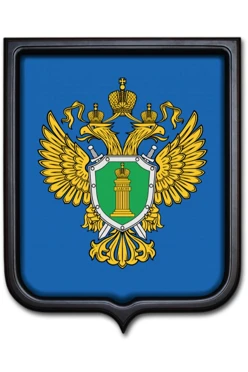 Купить Герб Генеральная прокуратура РФ размер 35х43 см печатный рамка темное дерево