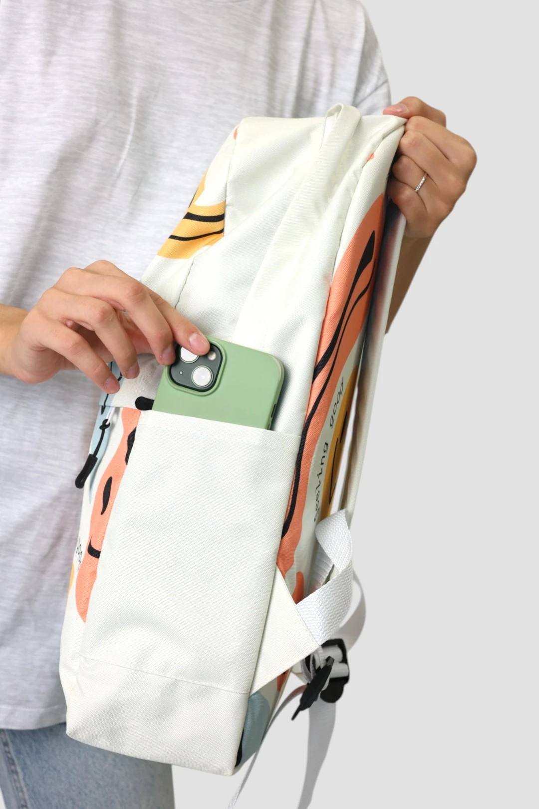 Рюкзак Тодес с жестким каркасом 30х45х12 см, с полной запечаткой#6