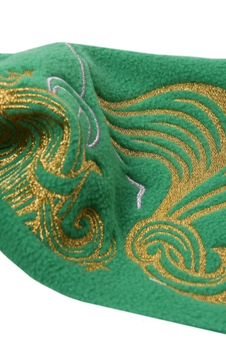 Шарф флисовый однослойный 15х120 см, однотонный "Gemini"#7