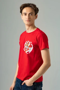 Купит футболку Мэдисон унисекс, однотонную "Тигр"