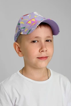 Бейсболка Бауэр детская с полной запечаткой (хлопок)#1