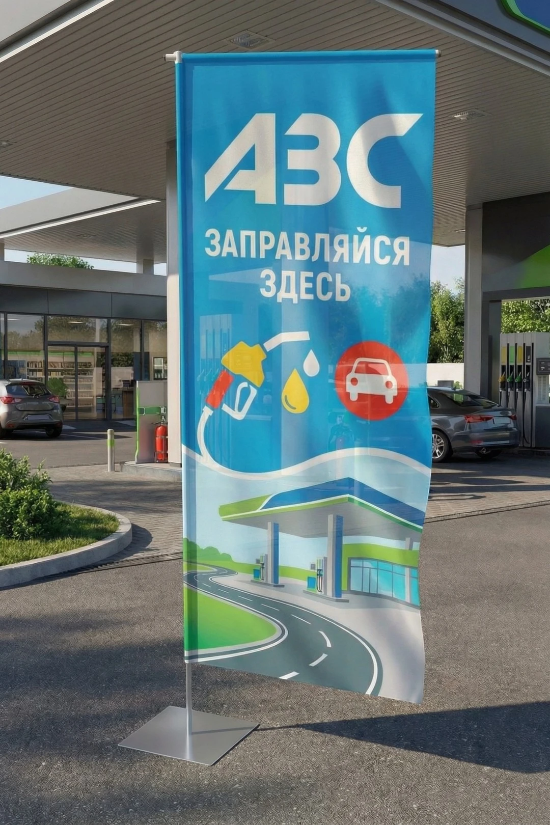 Флаг Бриз 90х260 см#3