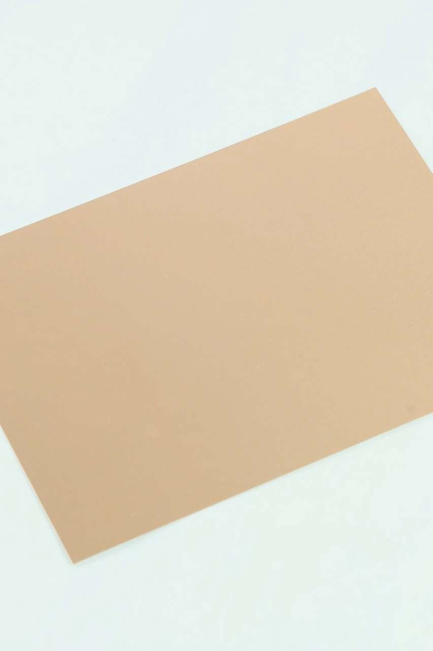 Алюминий сатин односторонний 400х600 мм 0,45 мм, медь#3