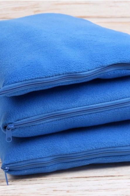 Плед Трансформер (плед-подушка) флисовый 155х200 см, однотонный#6 Плед Трансформер (плед-подушка) флисовый 155х200 см, однотонный#6