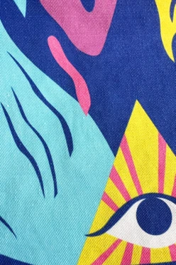 Купить печать на льне в пог. м.