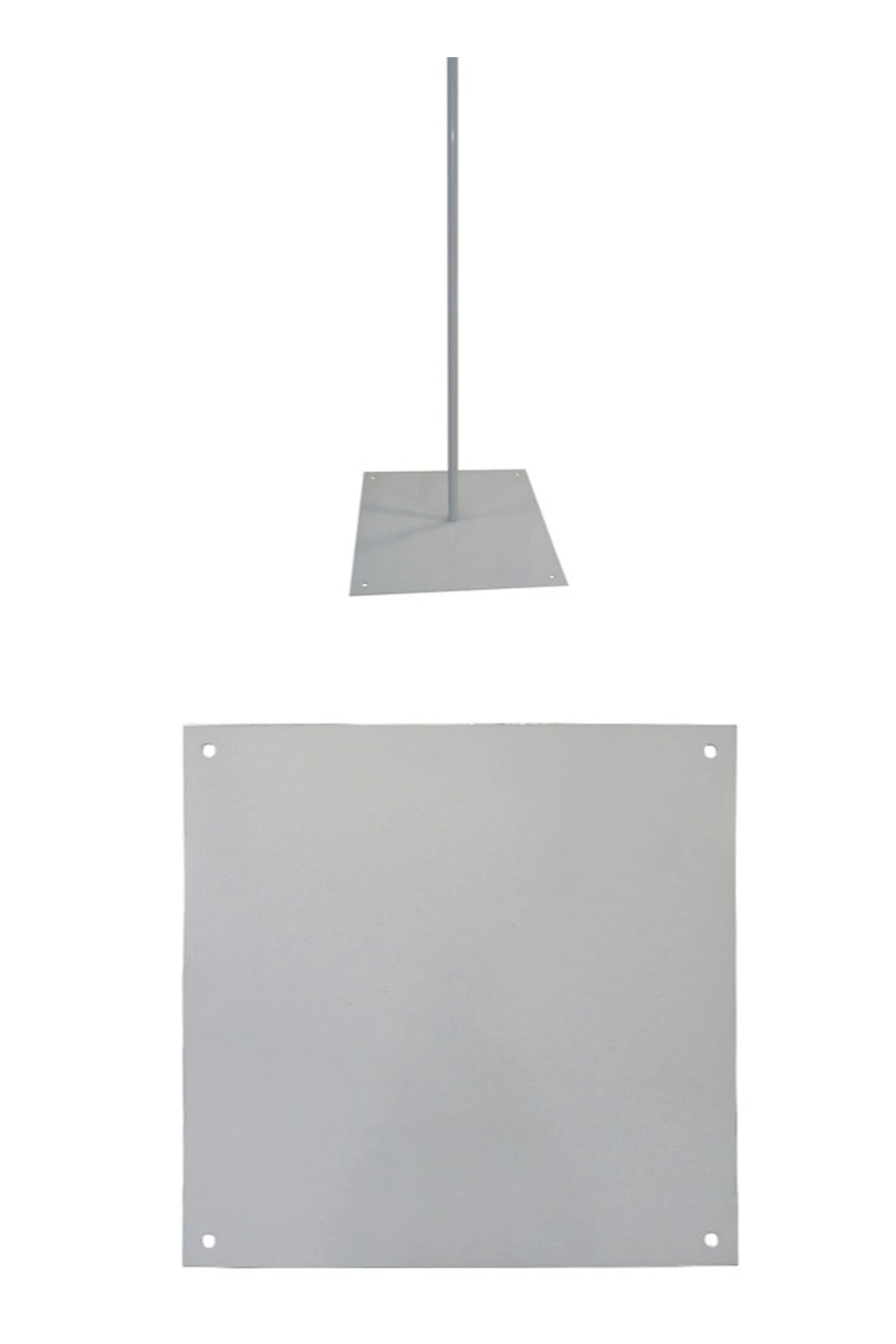 Основание Квадрат 40х40 см для трубы 20 мм#4