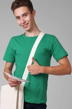 Купить зелёную футболку Лайт унисекс