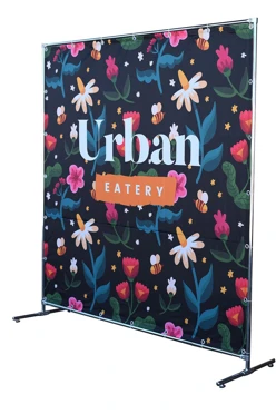 Купить Рекламную ширму с полной запечаткой 2х2 м  "Urban"