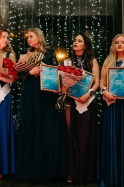 Лента нагрудная 10х170 см, с принтом "Miss"#2