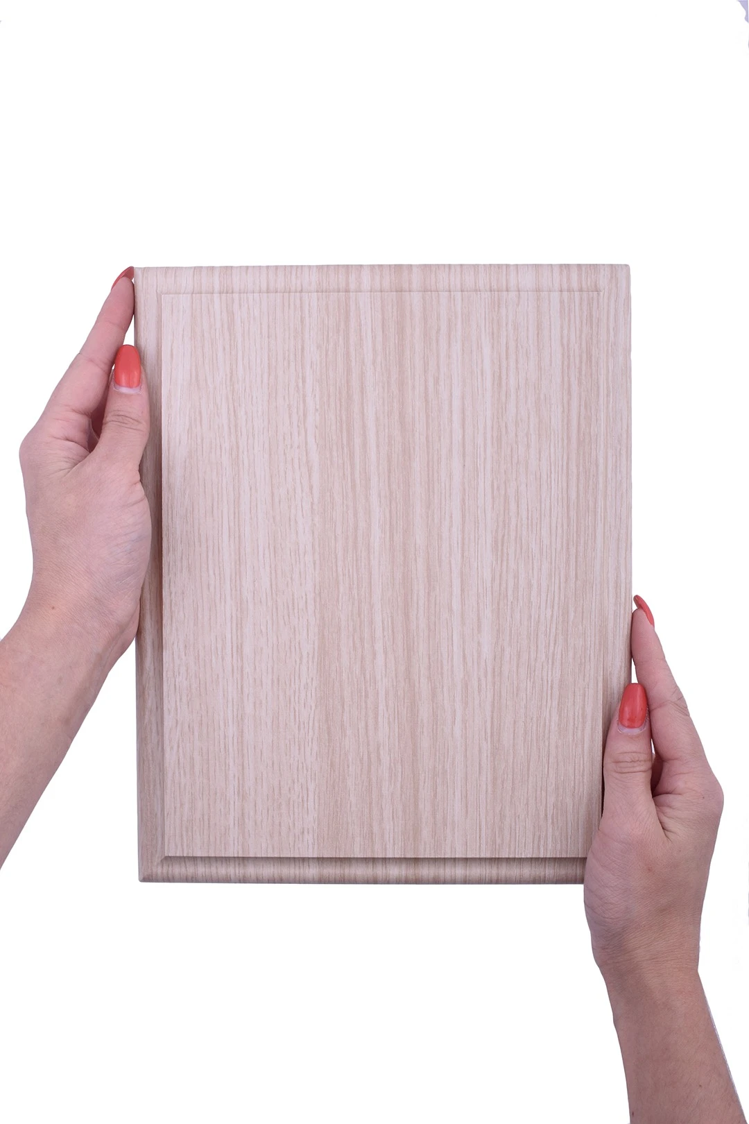 Плакетка 20х25 см с нанесением, беленый дуб (профиль О)#1