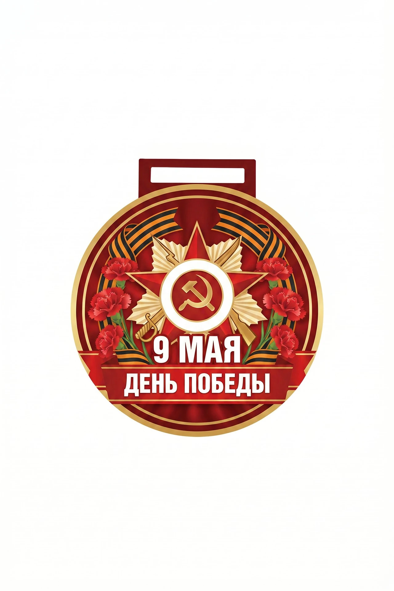 Купить медаль из акрила АК5001 Круг 50 мм с печатью