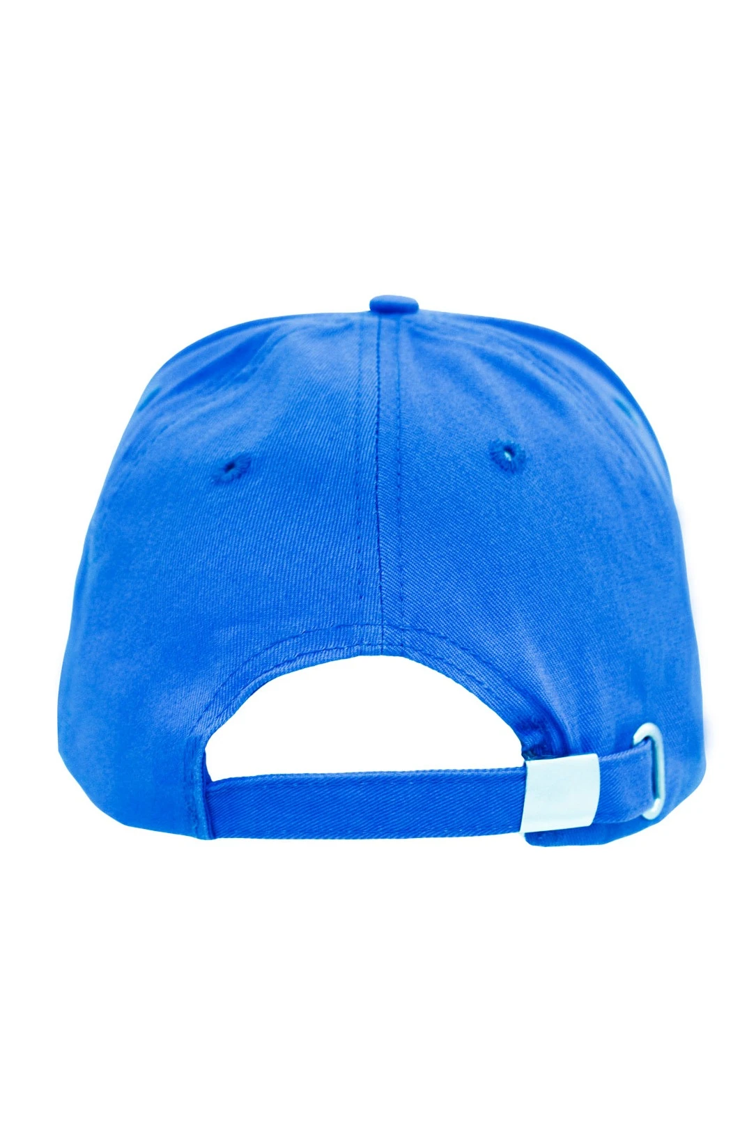 Бейсболка Актив пятиклинка взрослая, однотонная светло-синяя (хлопок)#1