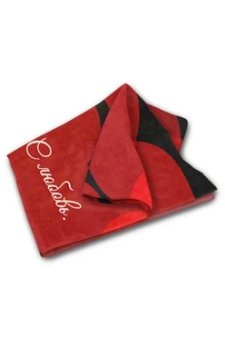 Плед Палитра флисовый 150х200 см, с принтом "With love"#1